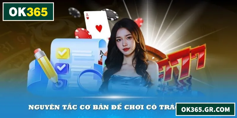 Chơi có trách nhiệm tại OK365 giúp quản lý cược hiệu quả, an toàn